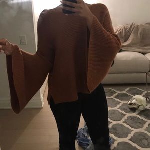 BP Knit Bell Sleeve Sweater